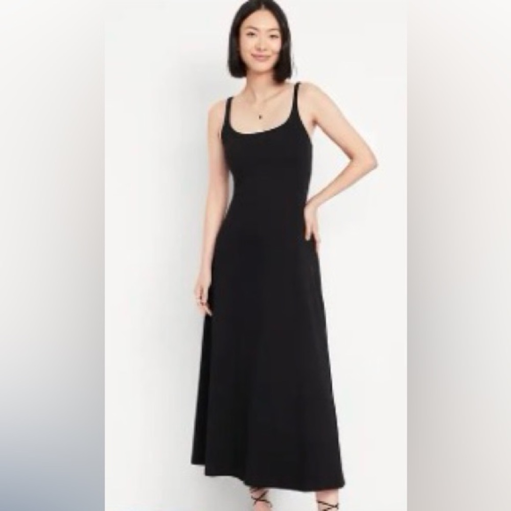 Old Navy Black Maxi Dress